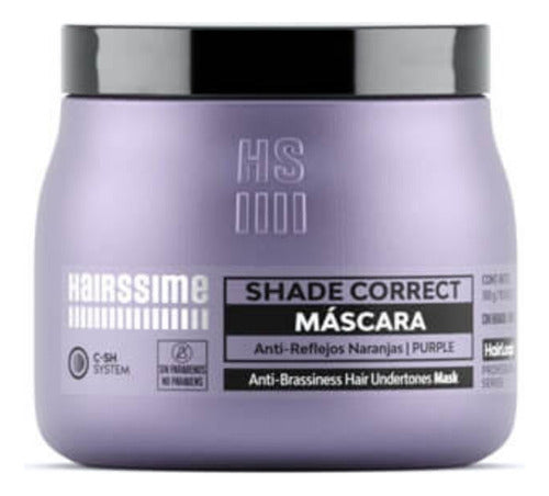 Hairssime - Shade Correct Purple Hair Mask 300g Hair Logic 0