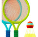 H Conjunto De Tênis De Badminton Infantil Azul E Verde 2