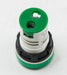 Voltimetro Frecuencia Verde 22mm 50~500v ~99hz Tablero Htec 4