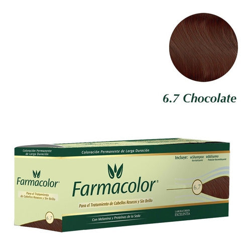 Farmacolor Indiv Chocolate N°6.7 X 1 Estuche 0