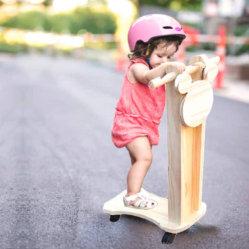 Mundo Pino Wooden Scooter for Kids 2