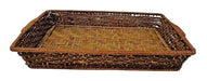 Rectangular Decorative Wicker Tray 0