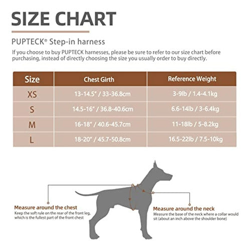 Pupteck Juego De Arnés Y Correa Para Perros 1