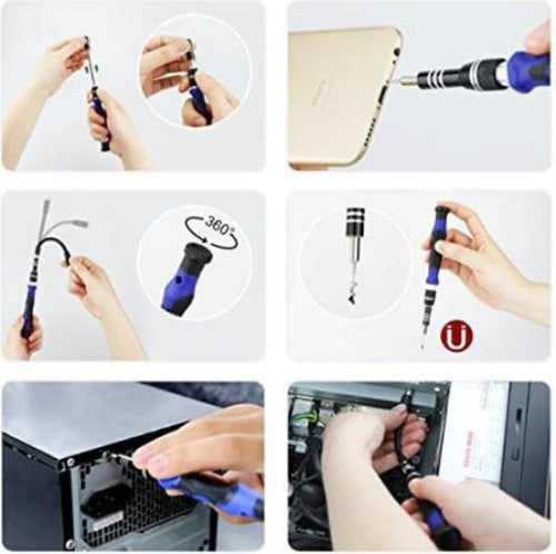 XOOL 80 in 1 Tool Kit for Repairing Macbook, Phones, PC, Xbox, Tablet 3