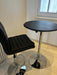 Soltar_arg Adjustable Round Bar Table - Black 5