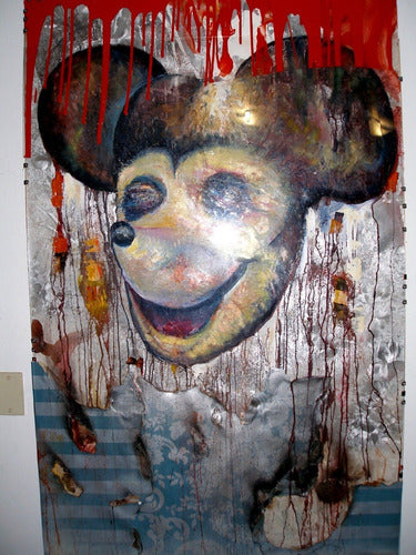 La Rocca Retrato De Mickey Mouse: Arte Microconceptual 3