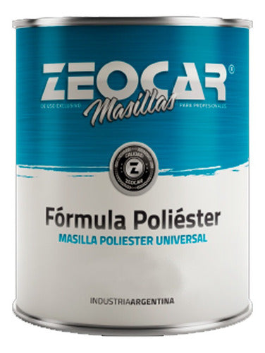 Masilla Fórmula Poliéster  Zeocar 1 Kg Tienda Universo 0