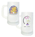 Frosted Glass Beer Mug Set of 2 - The Simpsons Drunk Baby or Die 0