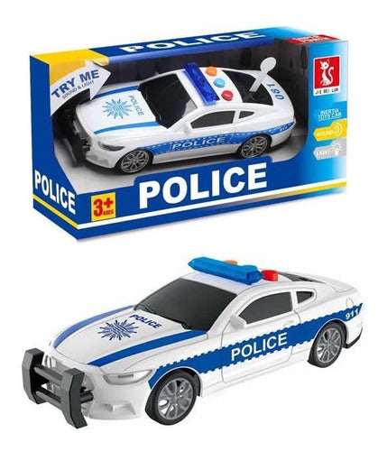 Todo lo que quiero hoy Police Car with Light and Sound Toy 0