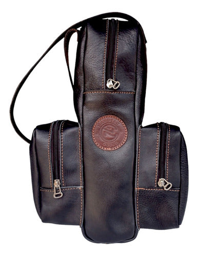 Customized ÑANDERU CUERO Mate Bag with Stanley Termo Holder in Genuine Cow Leather 7