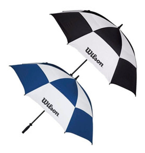 Wilson Golf 62'' Double Canopy Umbrella | The Golfer Shop 0