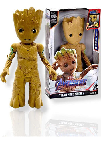 Valcas Muñeco Articulado Avengers Superheroes Yo Soy Groot 30cm 0