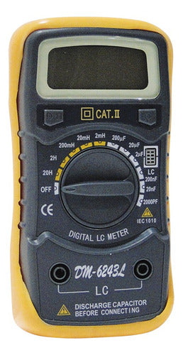 TBCin Capacimetro Inductometro Digital Portatil DM-6243L 0