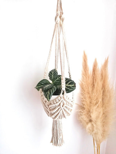 Lyra Home Deco Hanging Planter Holder Macramé 0