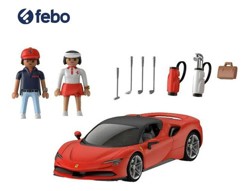 Playmobil Ferrari SF90 Toy Transport Car Accessories 1