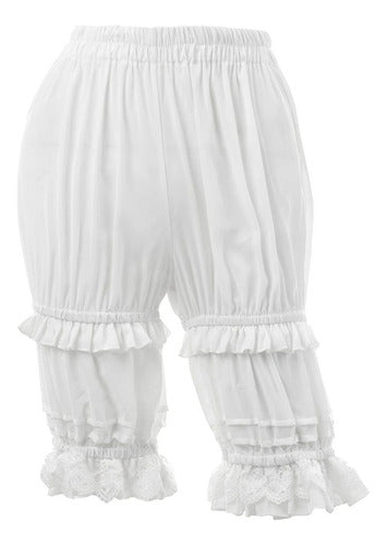 Nuoqi Sweet Lolita Bloomers Novelties Steampunk Pants 0