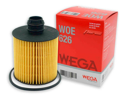 Wega Filtro De Aceite Fiat Toro  2.0 Jeep Renegade 1.6 0