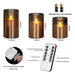 Wemarry Flameless Candles 10cm, 13cm, and 15cm for Decoration 5