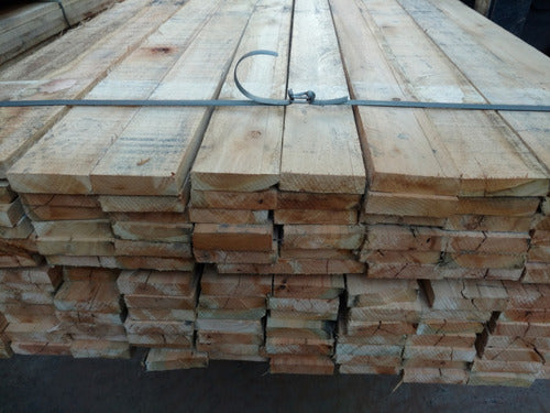 2x2 Saligna Wood Slab for Roofing or Framework - VAGOL Sawmill 2