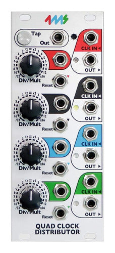 4MS QCD Quad Clock Distributor V2 Eurorack Synth Module 0