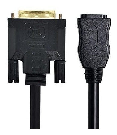 Chenyang DVI Male 24+1 to HDMI Female Adapter Cable 10cm 2