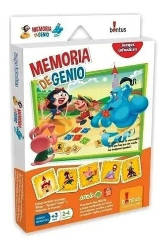 Memoria De Genio Juego De Mesa Bontus - Sharif Express 1