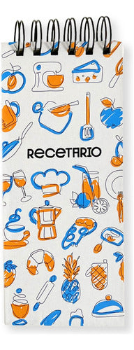 Saturnus Art Recetario De Cocina Libreta Anotador 0