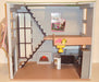 Lori Dollhouse Loft with Lights and Accessories 2