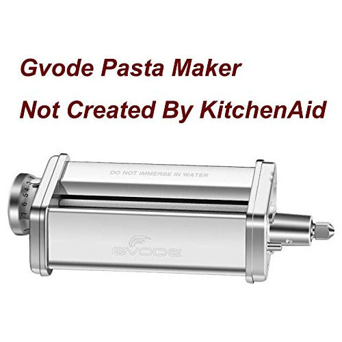 Accesorio Rodillo Pasta Batidora Pie Kitchenaid Acero Inox 1