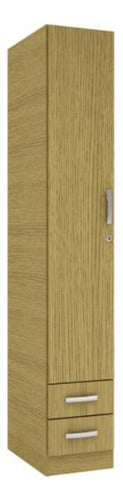 Single Door Wardrobe with Drawers 0.45 X 1.83m 4