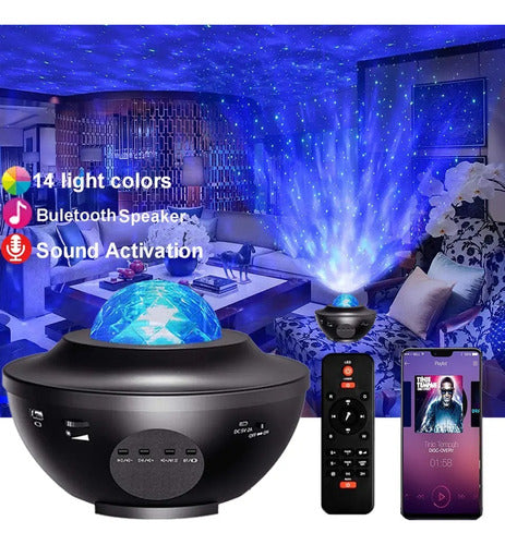 Mixio Starry Sky Projection Lamp with Bluetooth Speaker 4