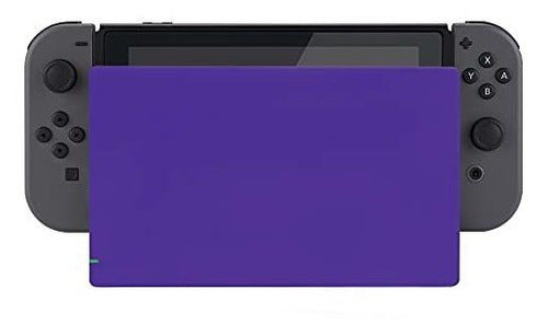 eXtremeRate Purple Custom Faceplate For Nintendo Switch Dock 2