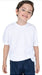 Ely White Cotton and Piqué Plain T-Shirt Sizes 16 to 20 - Suery 1