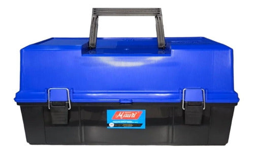 Mauri 430 L Fishing Organizer Box with 2 Foldable Trays 10