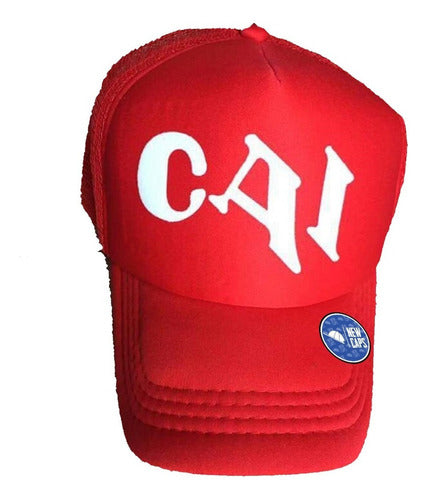Red Trucker Cap Cai Code #017 by Newcaps 0