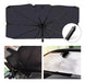 Plegable. Paraguas Sol. Parasol De Auto. Protector Uv. 2