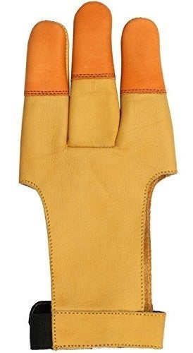 Guantes Bearpaw Para Tiro Con Arco Arqueria Cuero Talle L 1