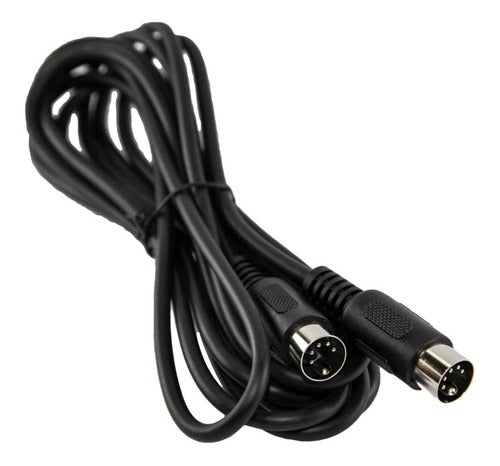 High Tec Electronica Cable Audio Midi A Midi 2 Metros Lujoso Reforzado Cm2m Htec 0