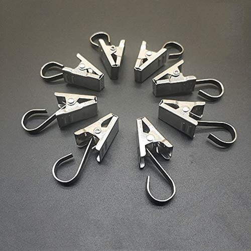 Coideal Package of 100 Stainless Steel Hooks for Hanging Lights 0