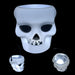 Generic Craneo Calavera Luz Led Cambia Color Decoración Halloween 7