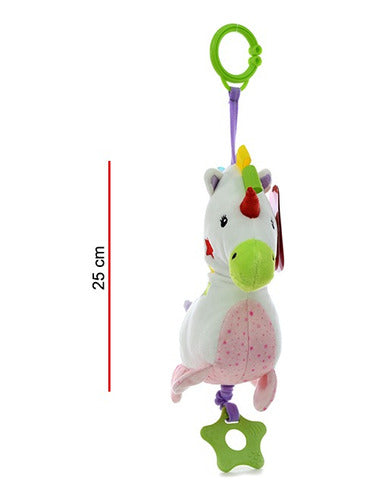 Cunero Musical Unicornio 25cm- . Original Phi Phi Toys 2