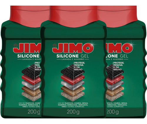 Jimo Silicone Gel for Car - New Lavender 3 Units x 200g 0