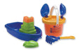 Duravit Beach Toy Set: Boat, Bucket, Shovel, Rake, Colander, and Mold 1