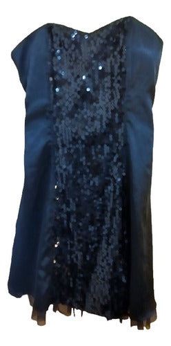 DNK Elegant Black Party Dress Size L 0