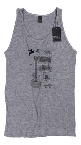 Men's Gibson Art Logo Tank Top - Magi3 2