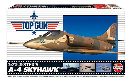 Airfix Top Gun Jester's A-4 Skyhawk 1:72 Aviation Plastic Model Kit A00501 0