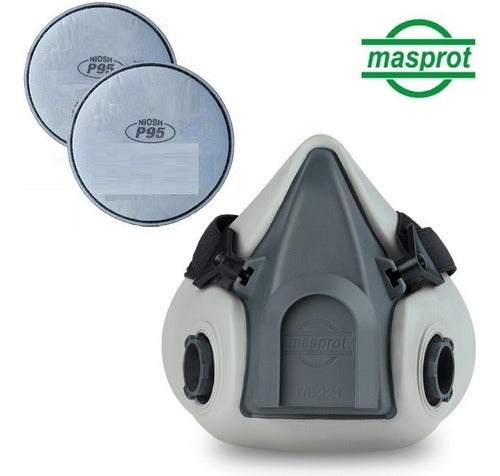 Masprot Semimask M500 + P95 Bayonet Filters + Welding 0