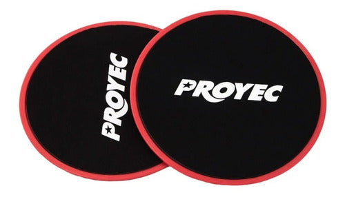 Proyec Core Slider X 2 Fitness Abdominal and Arm Sliders 2