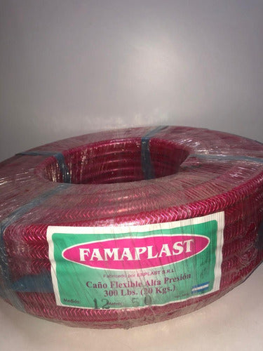 Famaplast 12mm 300 Lbs x 50mts Air/Water Compressor Hose 2