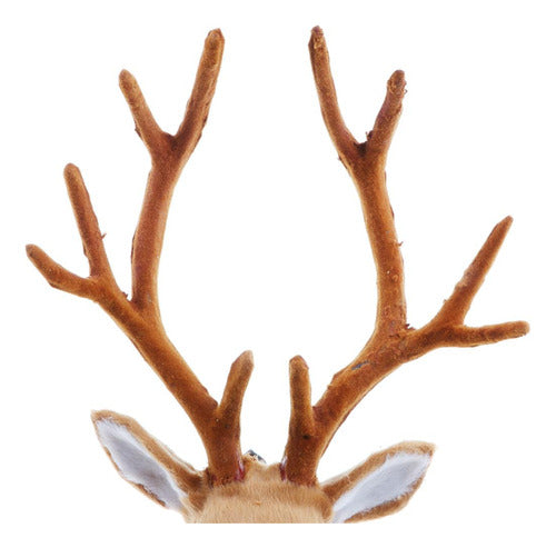 10 '' Deer Head Stuffed Animal Toy Para Crianças Presentes 1